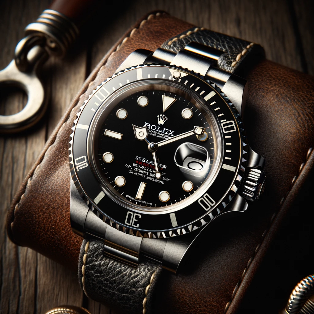 rolex sub illustration